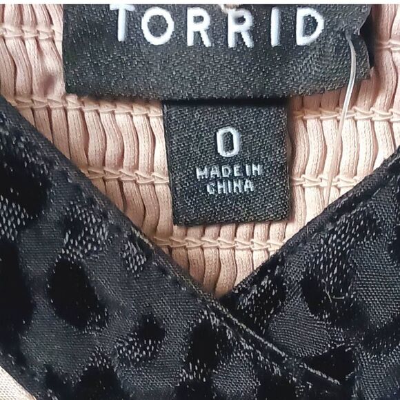 TORRID Plus Size Tank & Black Jacquard Babydoll Cami/ Tank Top - Picture 11 of 16